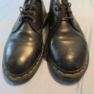 Mens Vtg Dr Martens 14046 Lace Up Loafers / Shoes Sz 12 Black